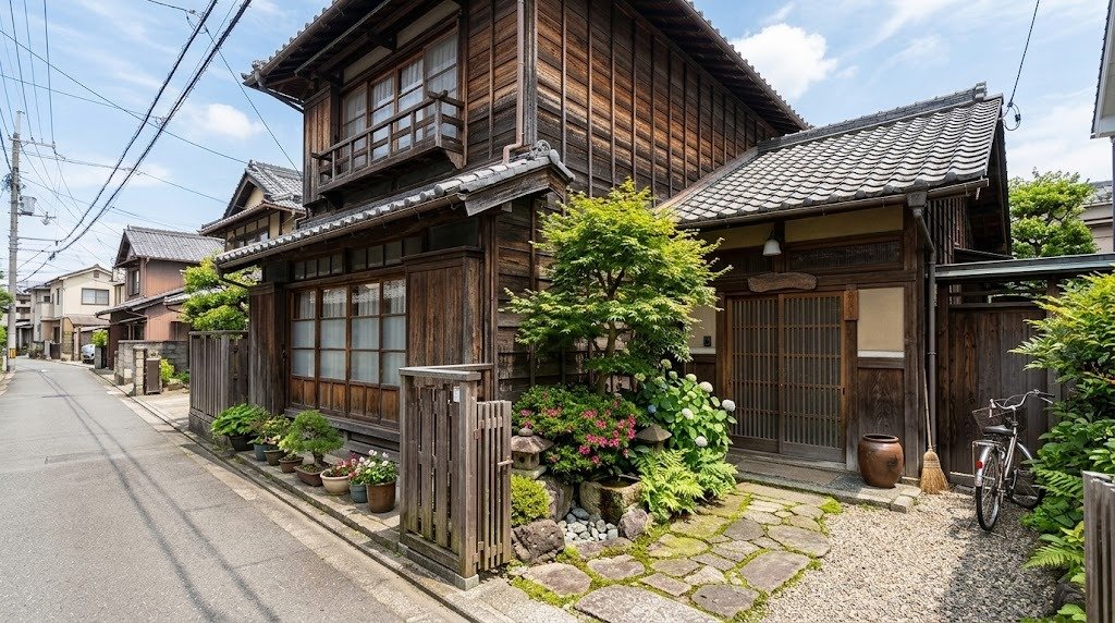 借地の上に建つ住宅のイメージ